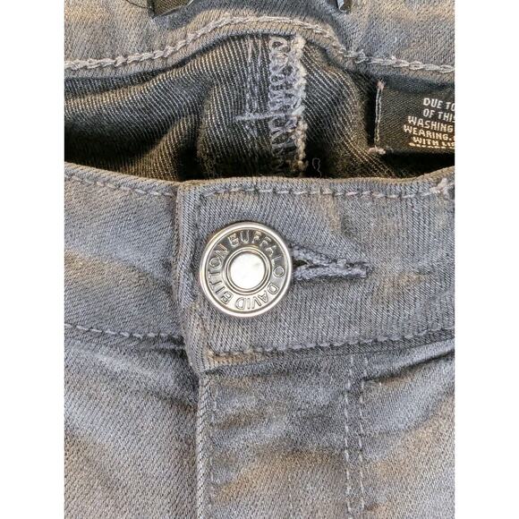Buffalo David Bitton Skinny Jeans 2/26 Women's Mid-RiseStretch Cotton Denim Gray - Picture 5 of 11